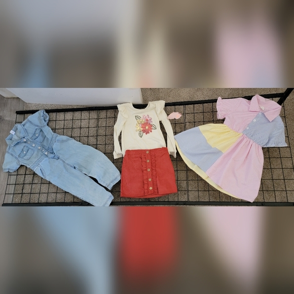 Old Navy Other - Size 3T Bundle Dress & Jumpsuit (5) Pieces